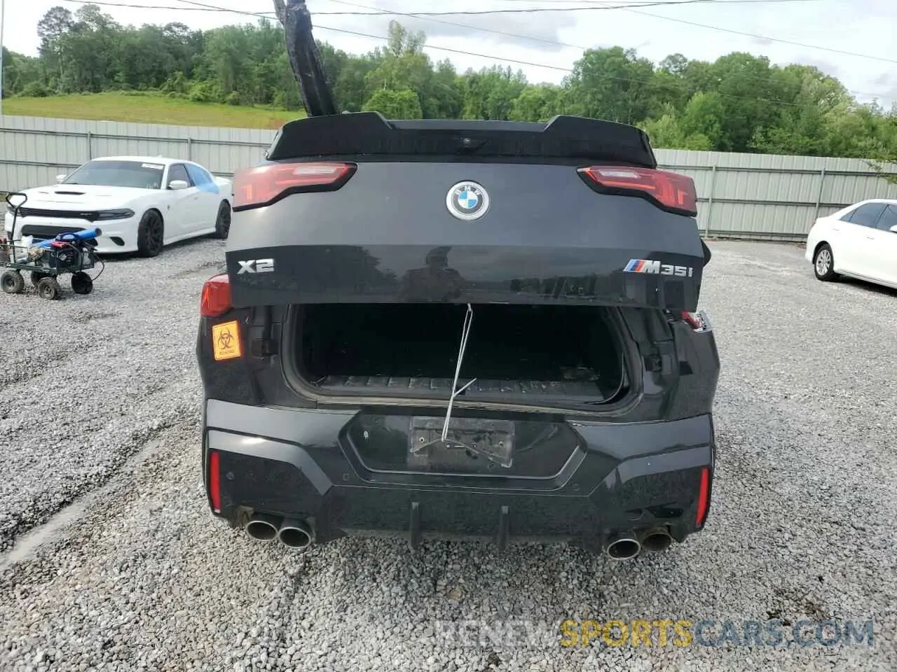 6 Photograph of a damaged car WBX83GM09R5Y59491 BMW X2 2024
