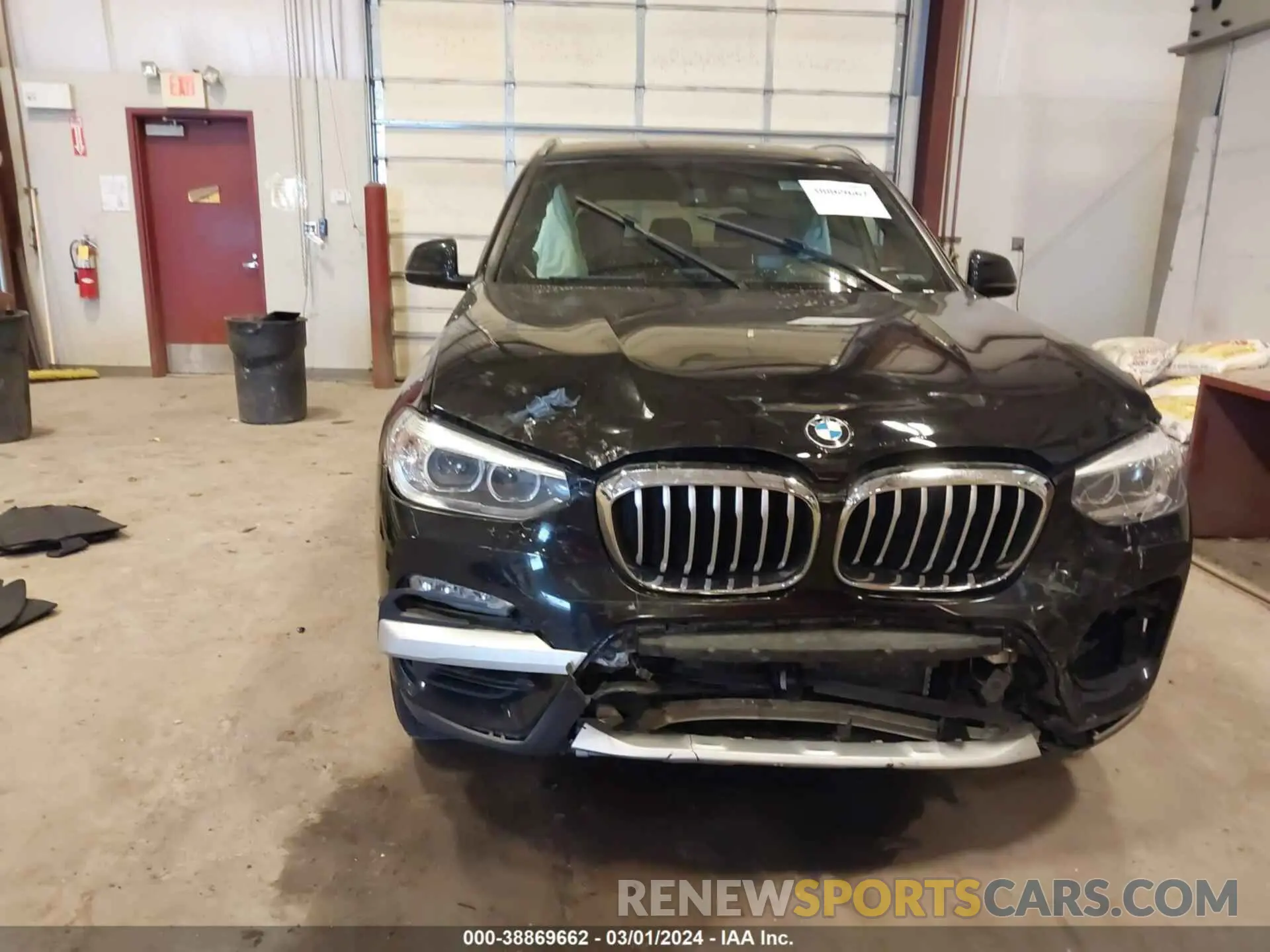 12 Photograph of a damaged car 5UXTR9C51JLC75201 BMW X3 2018