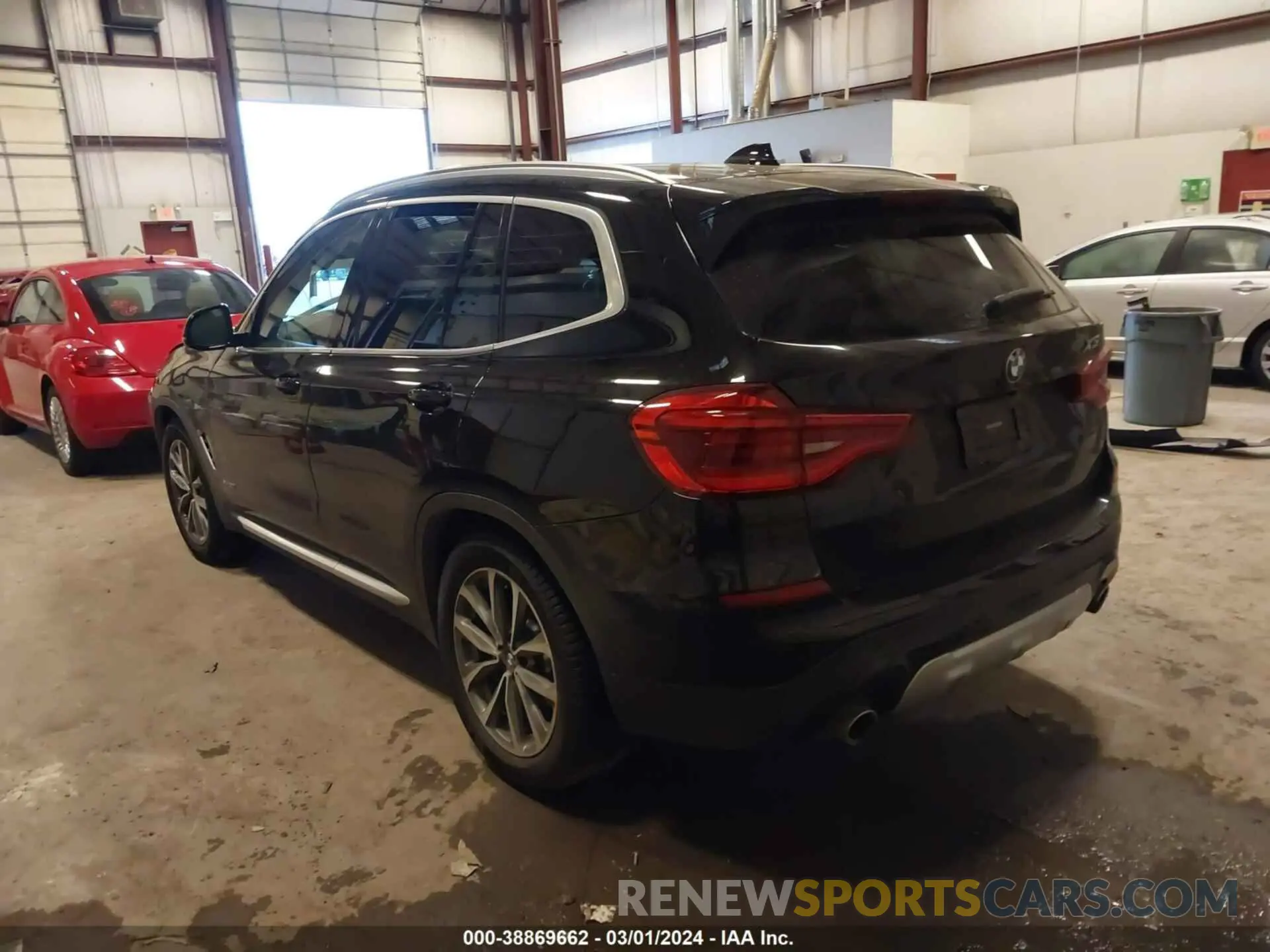 3 Photograph of a damaged car 5UXTR9C51JLC75201 BMW X3 2018