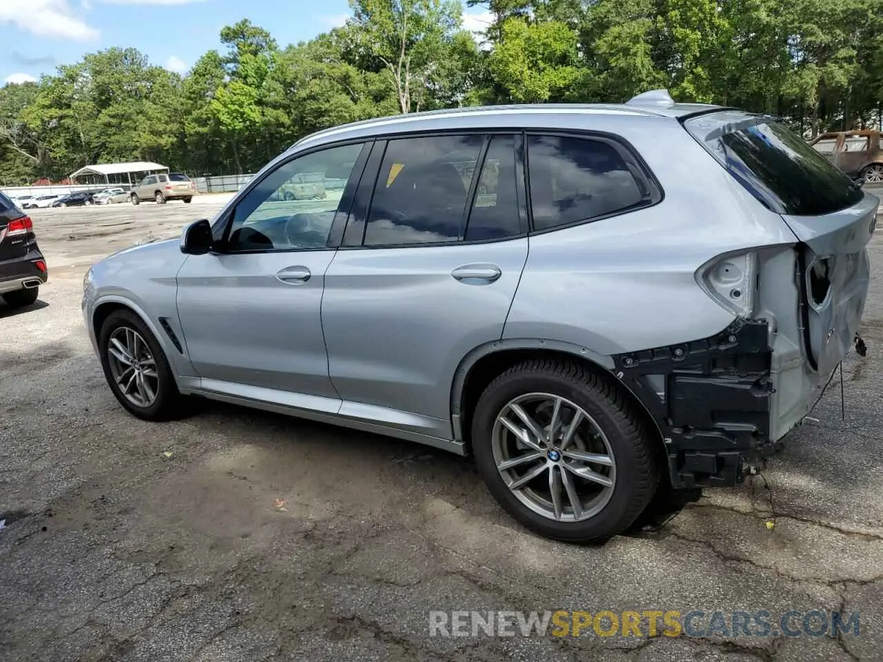 2 Photograph of a damaged car 5UXTR9C54JLD74370 BMW X3 2018