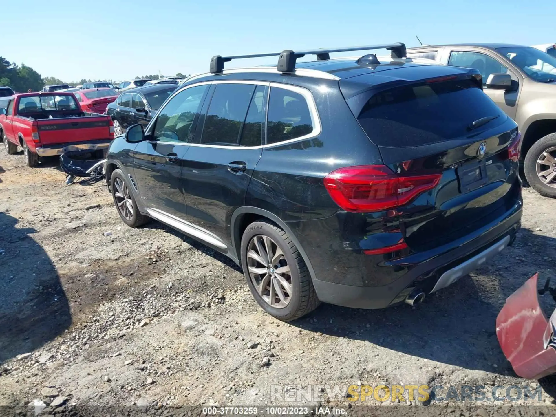 3 Photograph of a damaged car 5UXTR9C5XJLA44670 BMW X3 2018