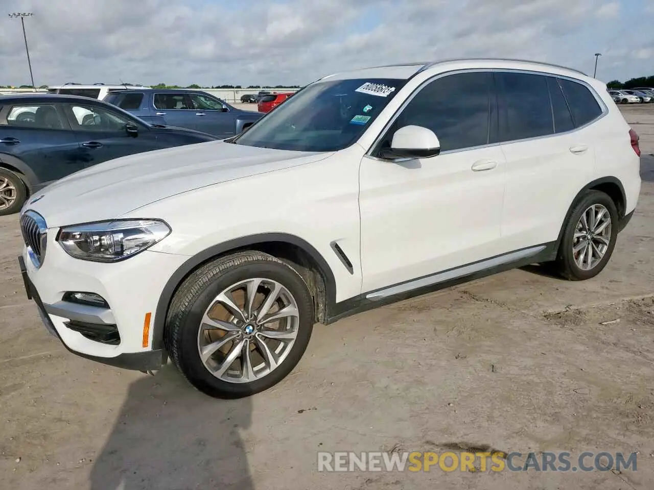 1 Photograph of a damaged car 5UXTR7C50KLE94138 BMW X3 2019