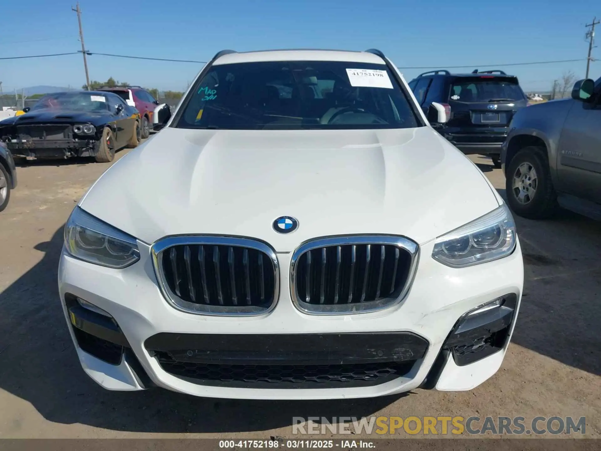 12 Photograph of a damaged car 5UXTR7C50KLF24450 BMW X3 2019