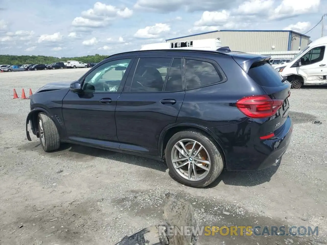 2 Photograph of a damaged car 5UXTR7C50KLF24559 BMW X3 2019