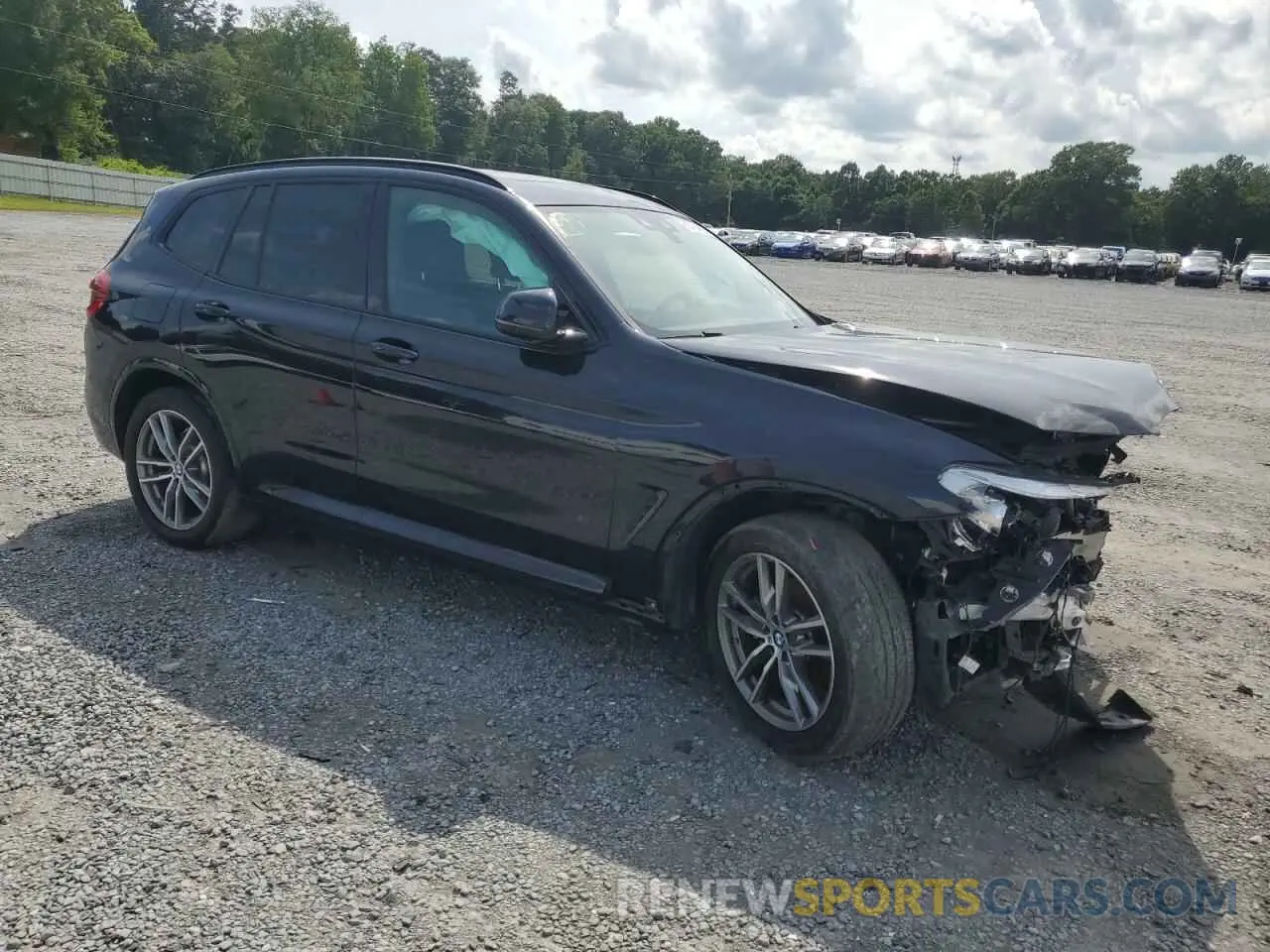 4 Photograph of a damaged car 5UXTR7C50KLF24559 BMW X3 2019