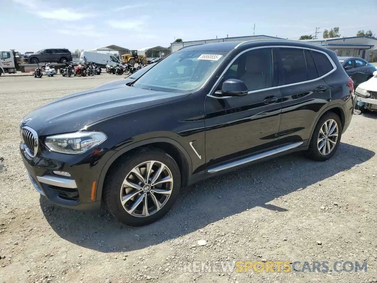 1 Photograph of a damaged car 5UXTR7C50KLF25890 BMW X3 2019