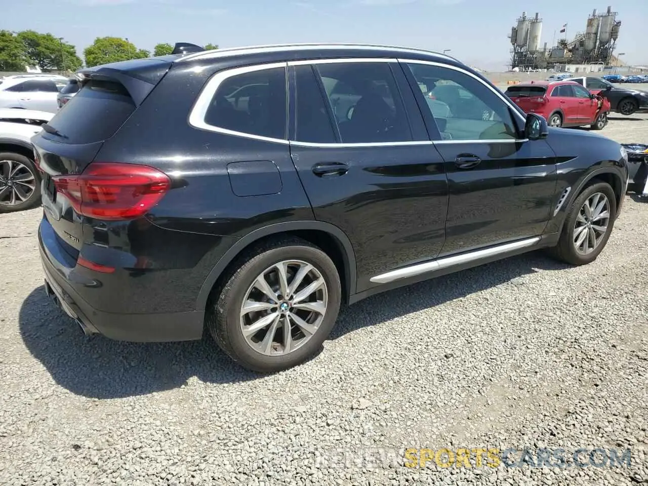 3 Photograph of a damaged car 5UXTR7C50KLF25890 BMW X3 2019