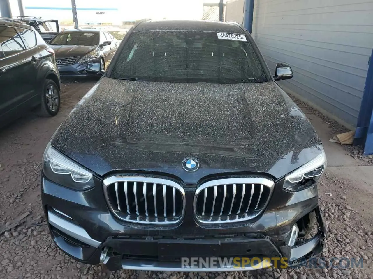 5 Photograph of a damaged car 5UXTR7C50KLF33102 BMW X3 2019
