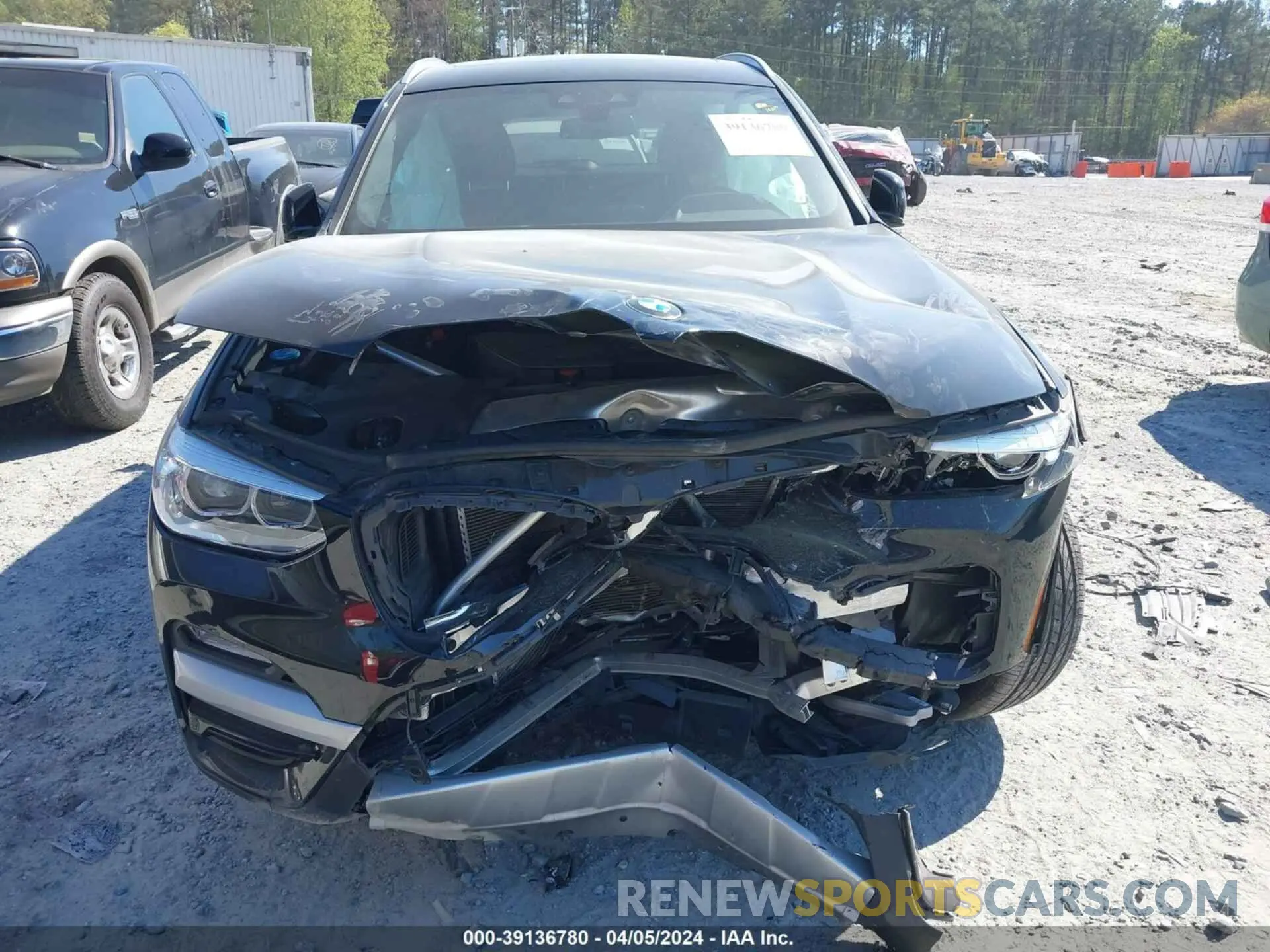 6 Photograph of a damaged car 5UXTR7C50KLF34587 BMW X3 2019