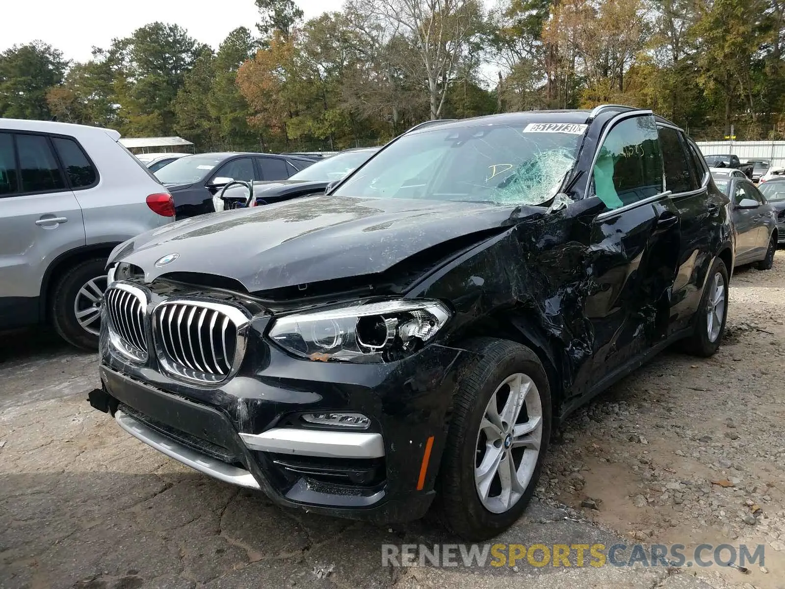 2 Photograph of a damaged car 5UXTR7C50KLR39619 BMW X3 2019