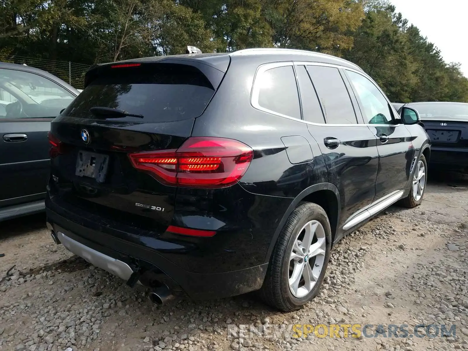 4 Photograph of a damaged car 5UXTR7C50KLR39619 BMW X3 2019