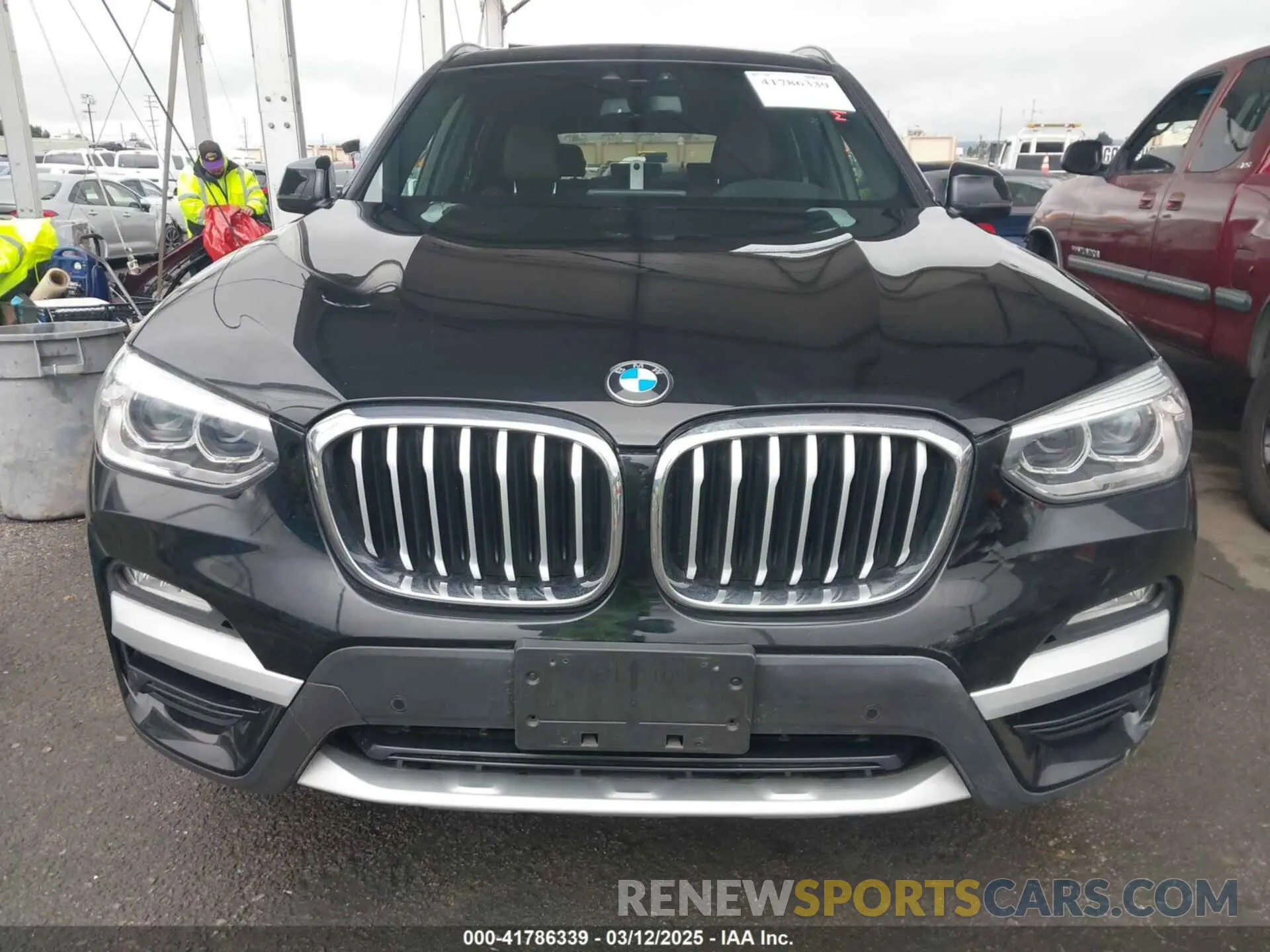 12 Photograph of a damaged car 5UXTR7C50KLR44299 BMW X3 2019