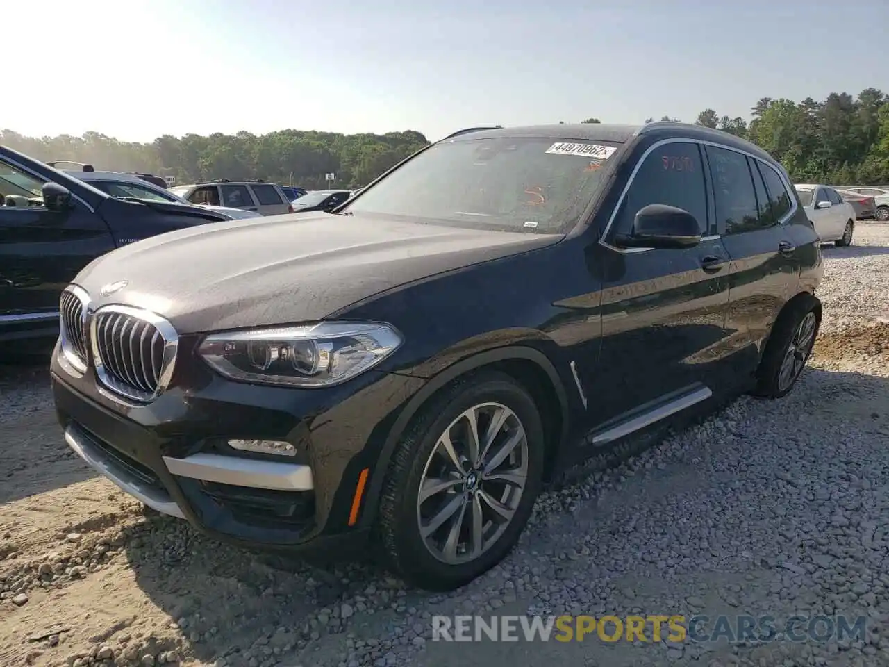 2 Photograph of a damaged car 5UXTR7C50KLR46554 BMW X3 2019