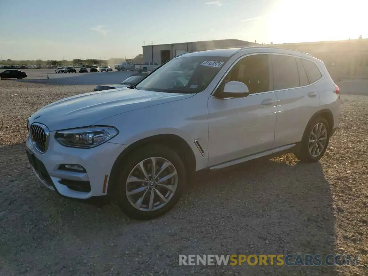 1 Photograph of a damaged car 5UXTR7C50KLR46862 BMW X3 2019