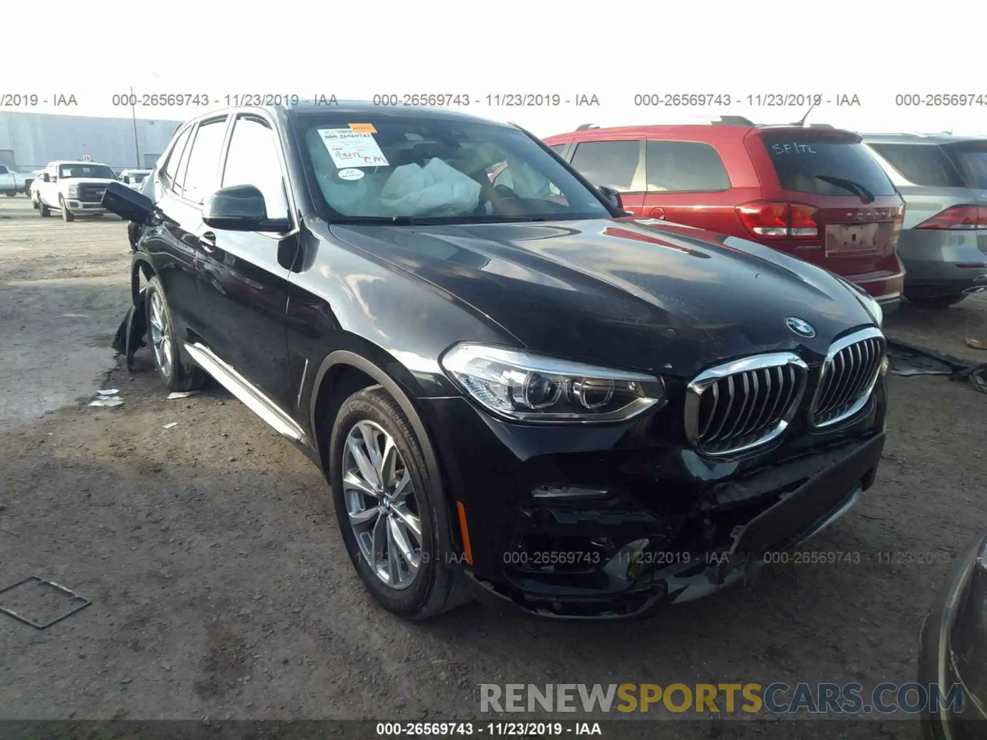 1 Photograph of a damaged car 5UXTR7C51KLA48208 BMW X3 2019