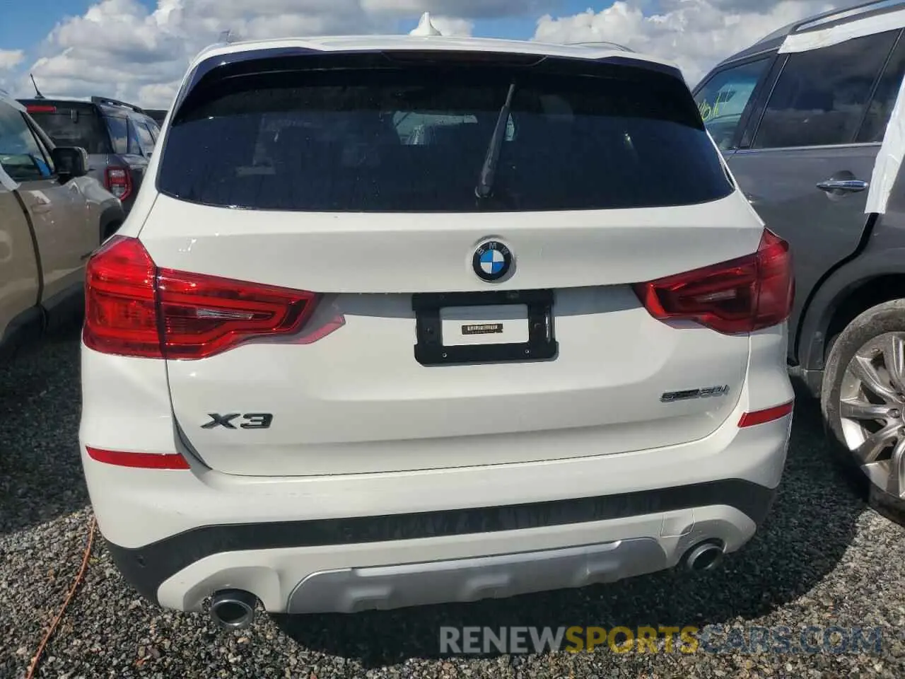 6 Photograph of a damaged car 5UXTR7C51KLA48631 BMW X3 2019