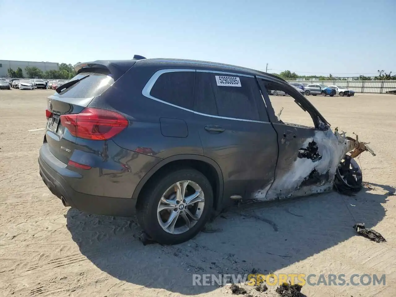 3 Photograph of a damaged car 5UXTR7C51KLE94925 BMW X3 2019
