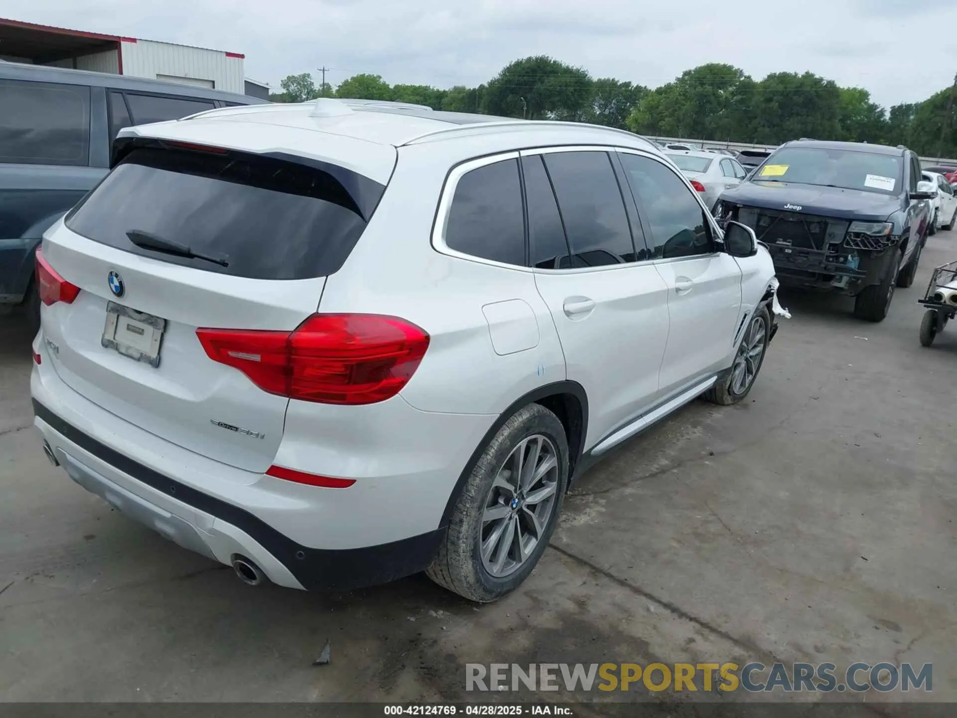 4 Photograph of a damaged car 5UXTR7C51KLE97856 BMW X3 2019