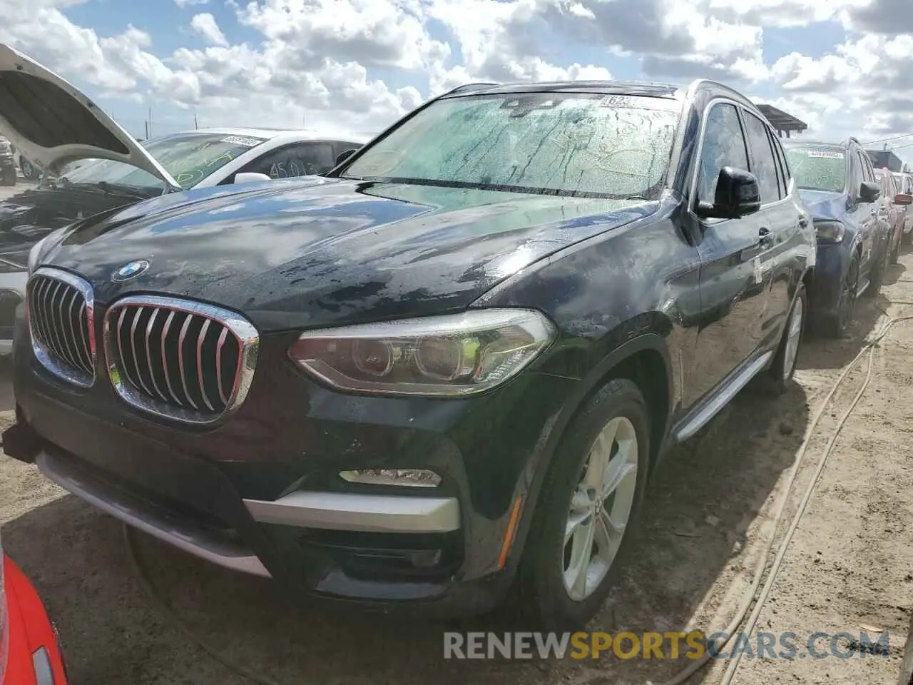 2 Photograph of a damaged car 5UXTR7C51KLE98716 BMW X3 2019