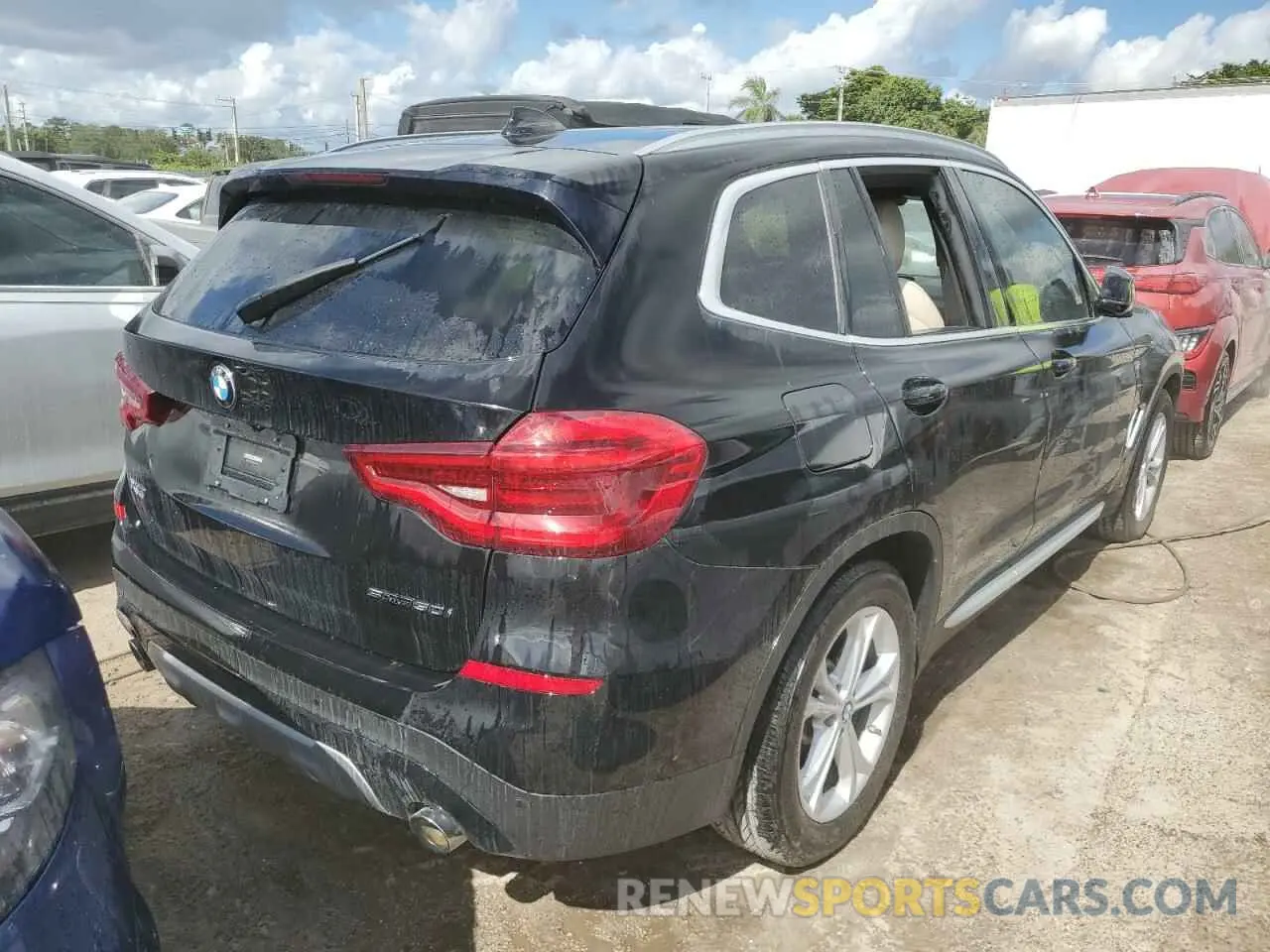 4 Photograph of a damaged car 5UXTR7C51KLE98716 BMW X3 2019