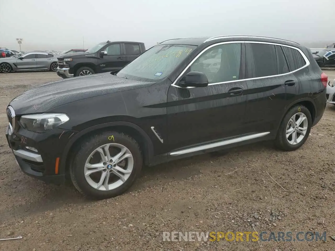 1 Photograph of a damaged car 5UXTR7C51KLF24666 BMW X3 2019