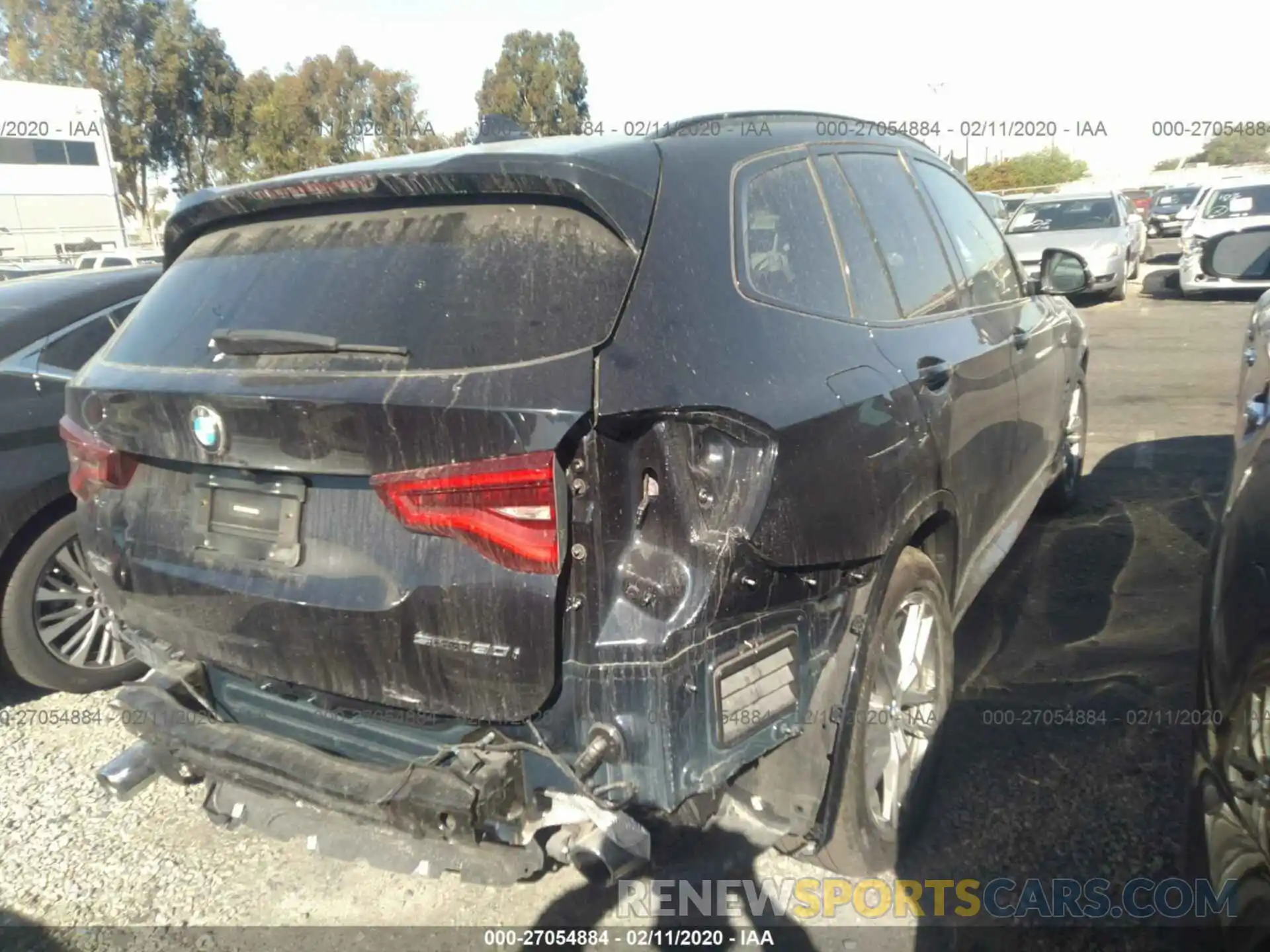 4 Photograph of a damaged car 5UXTR7C51KLF27616 BMW X3 2019