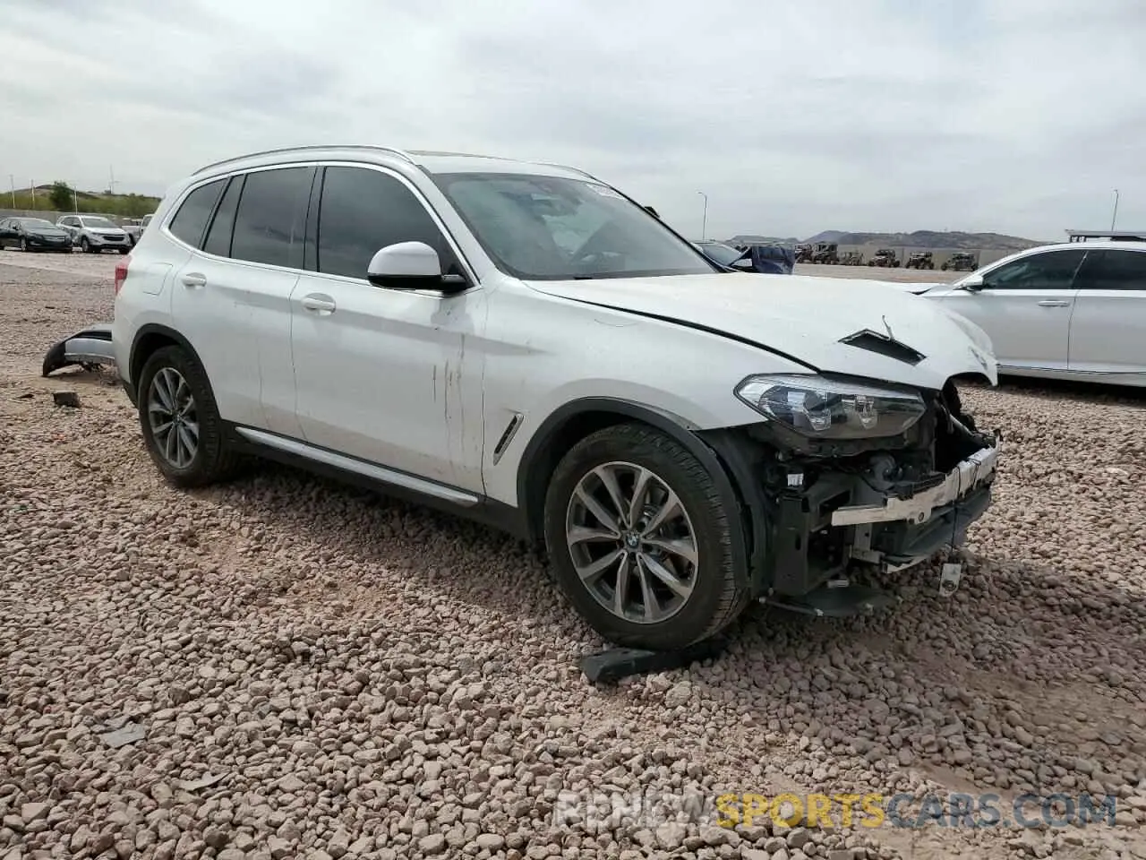 4 Photograph of a damaged car 5UXTR7C51KLF33478 BMW X3 2019