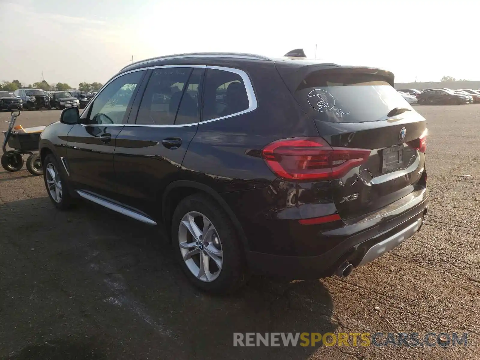 3 Photograph of a damaged car 5UXTR7C51KLR39516 BMW X3 2019