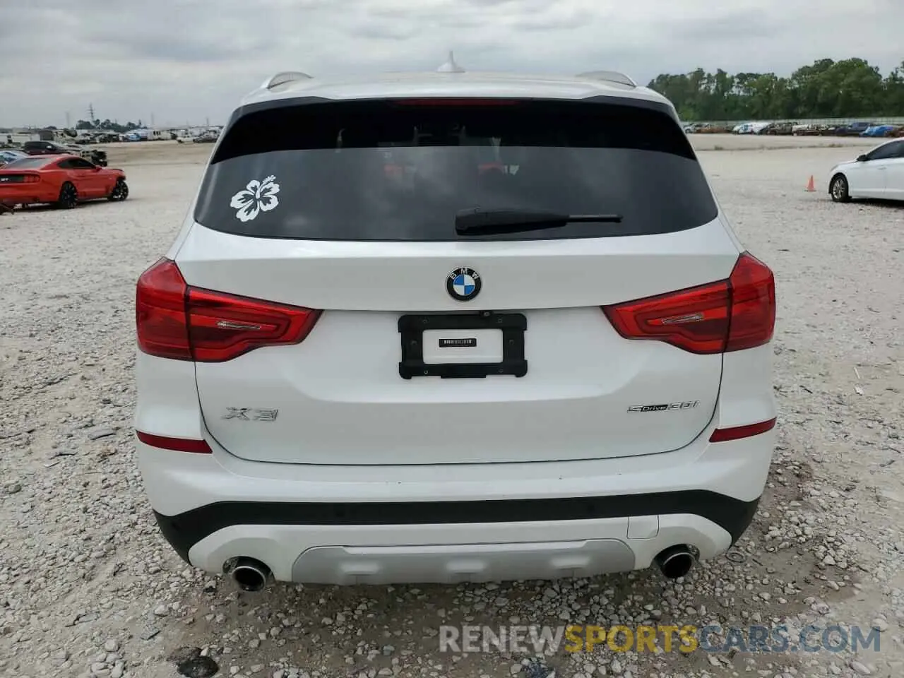 6 Photograph of a damaged car 5UXTR7C51KLR45218 BMW X3 2019