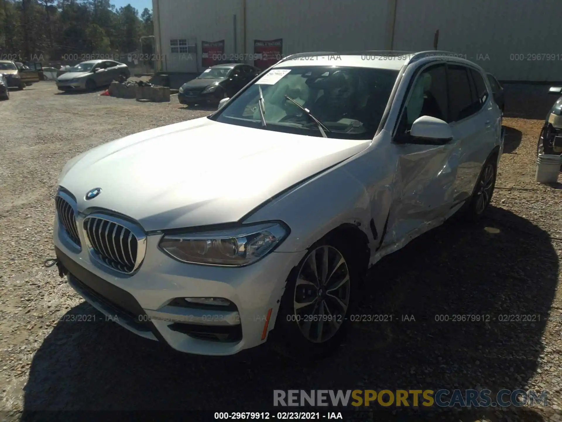 2 Photograph of a damaged car 5UXTR7C51KLR47762 BMW X3 2019