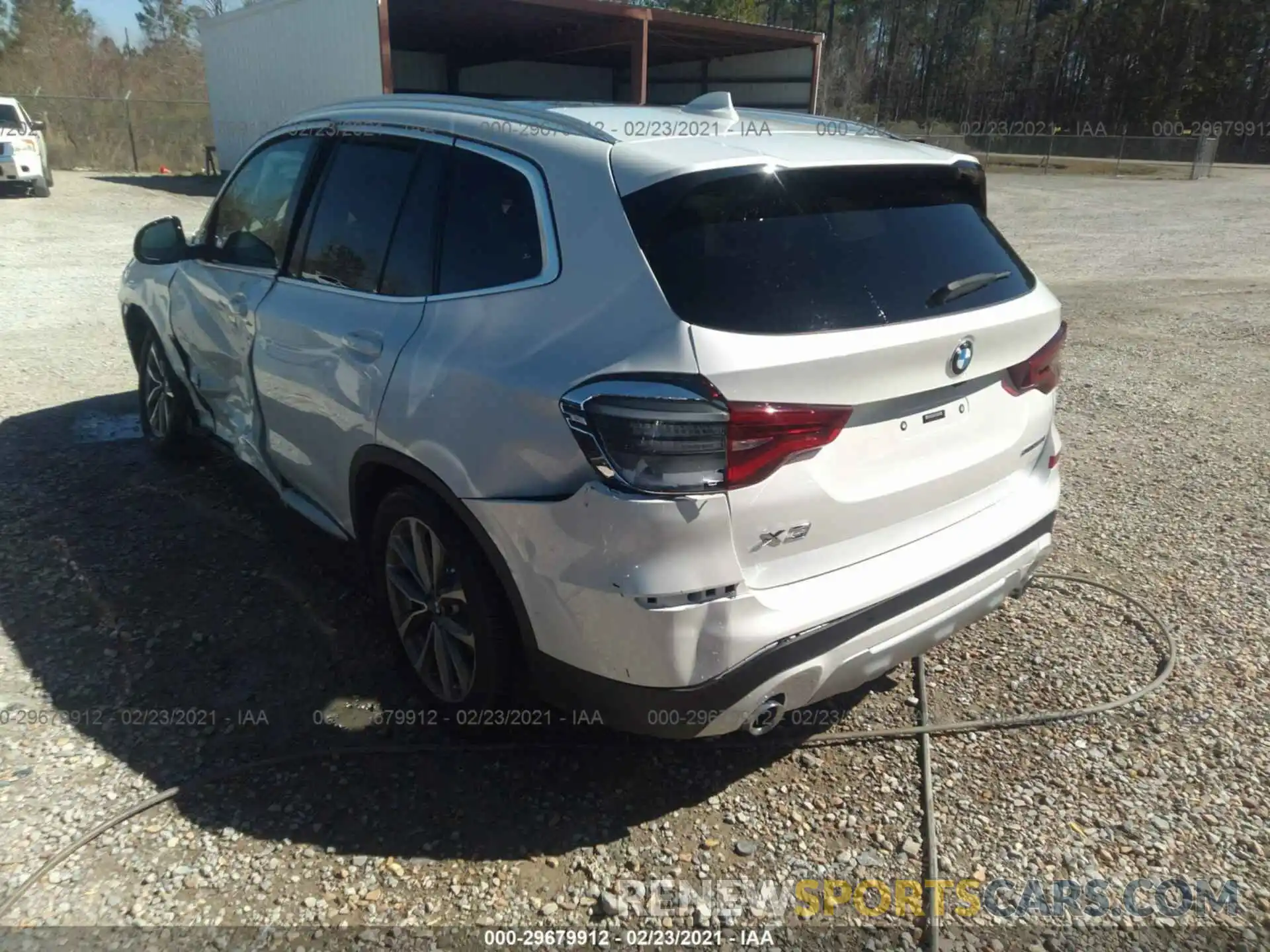 3 Photograph of a damaged car 5UXTR7C51KLR47762 BMW X3 2019