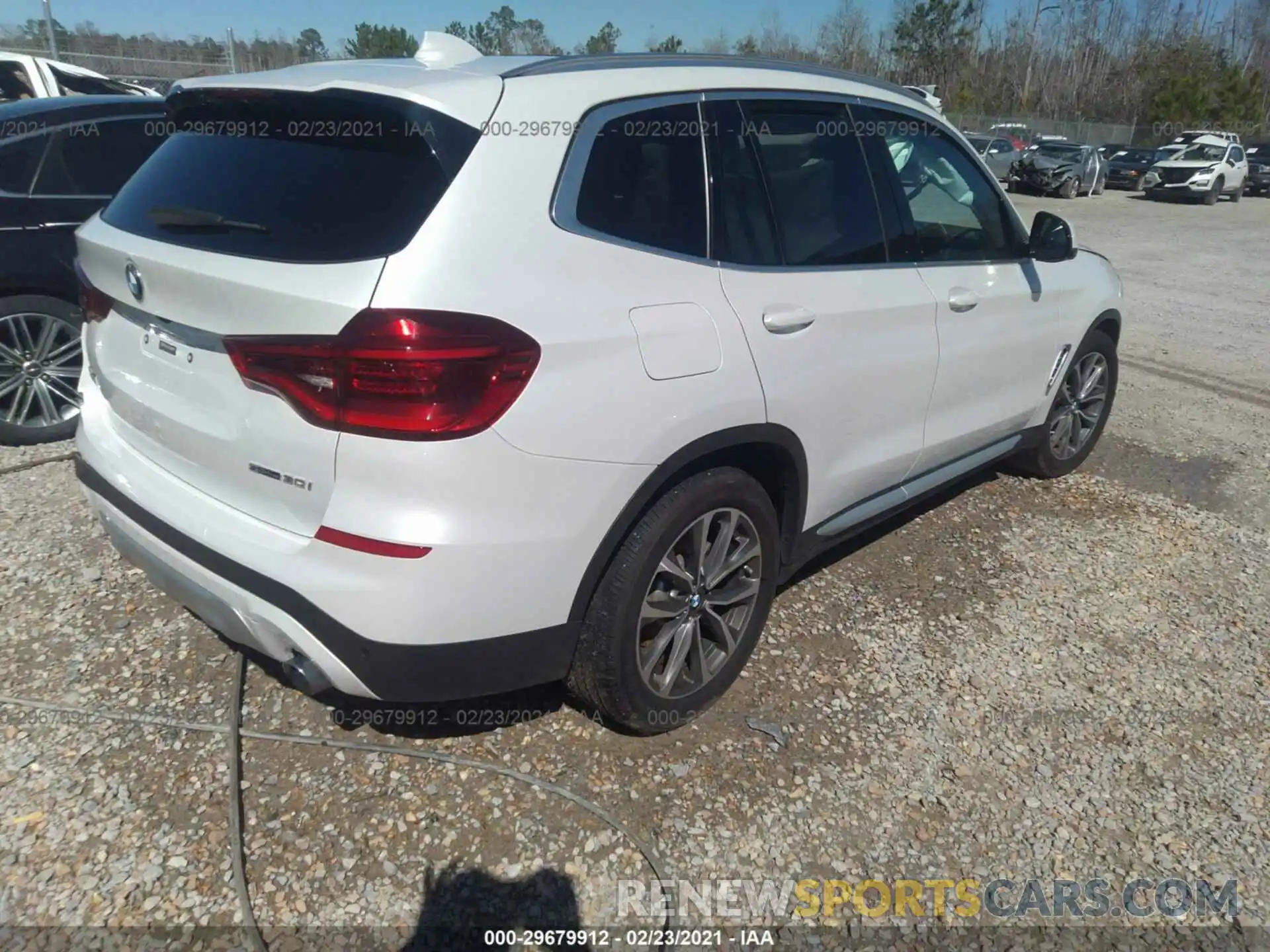 4 Photograph of a damaged car 5UXTR7C51KLR47762 BMW X3 2019