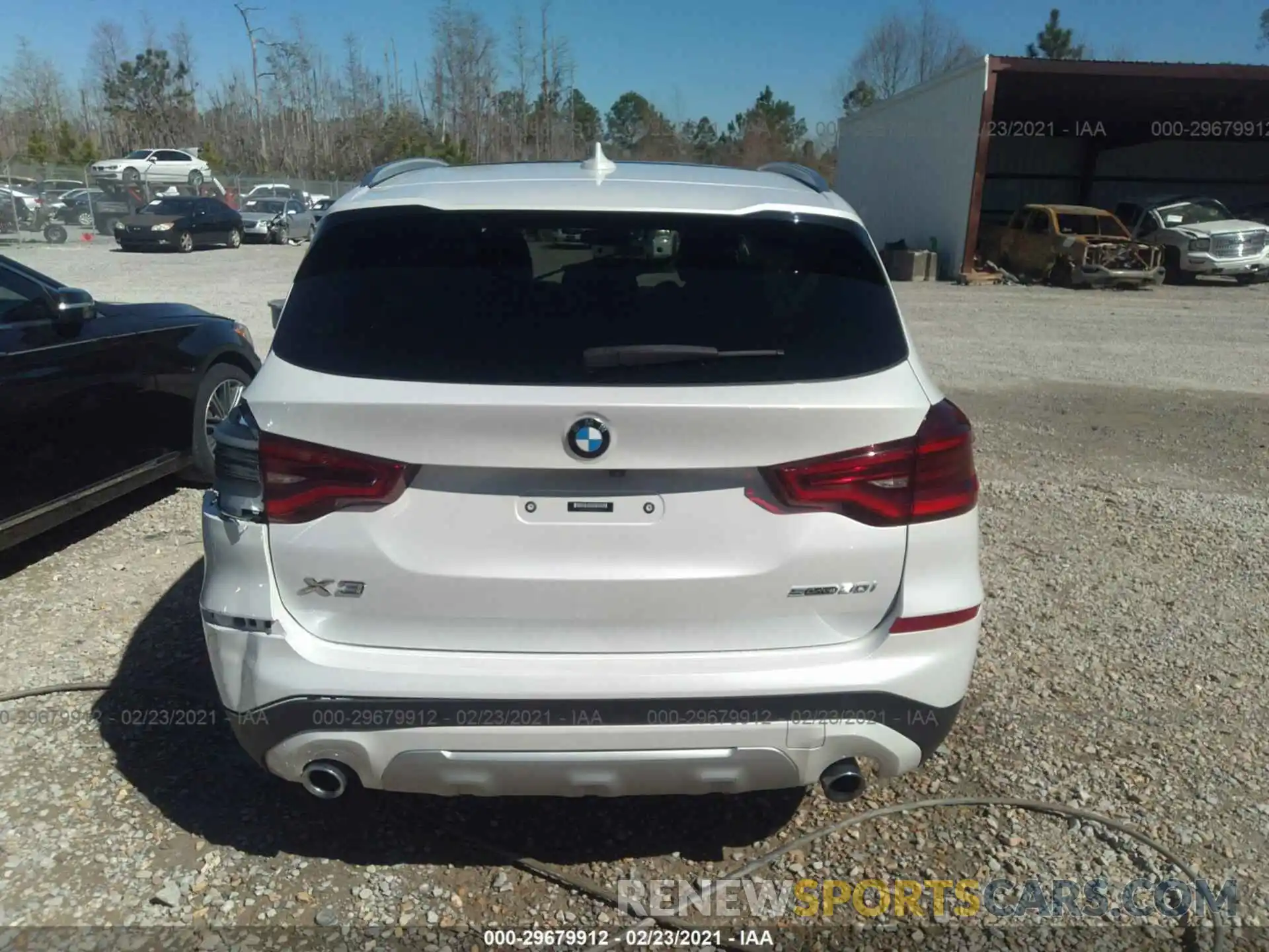 8 Photograph of a damaged car 5UXTR7C51KLR47762 BMW X3 2019