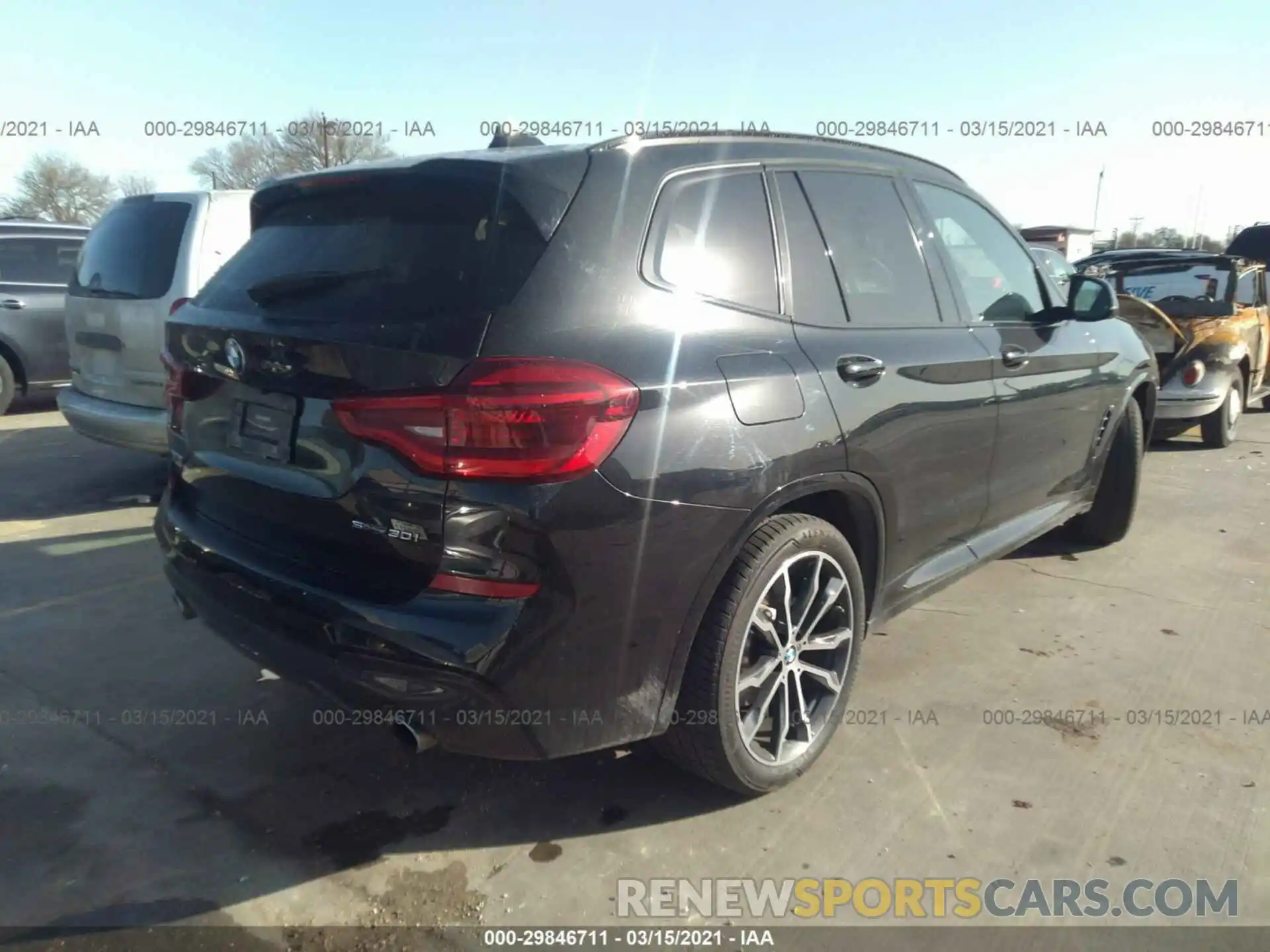 4 Photograph of a damaged car 5UXTR7C51KLR49656 BMW X3 2019