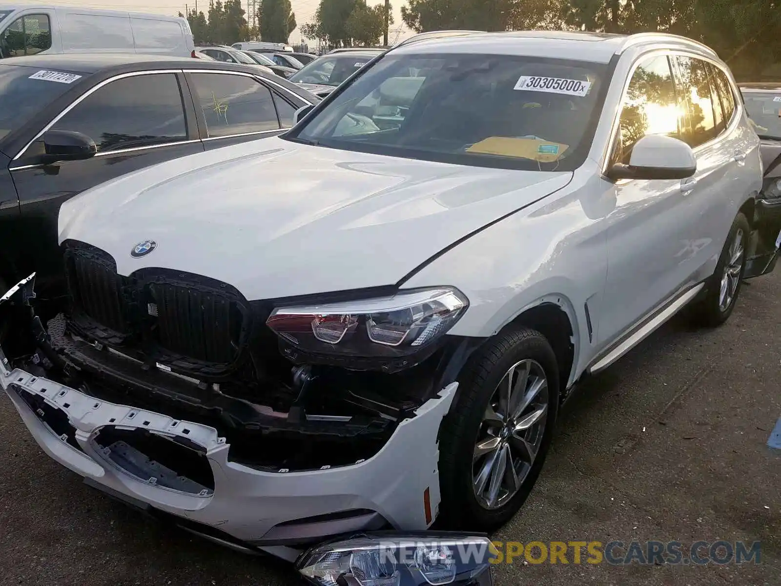 2 Photograph of a damaged car 5UXTR7C51KLR53545 BMW X3 2019