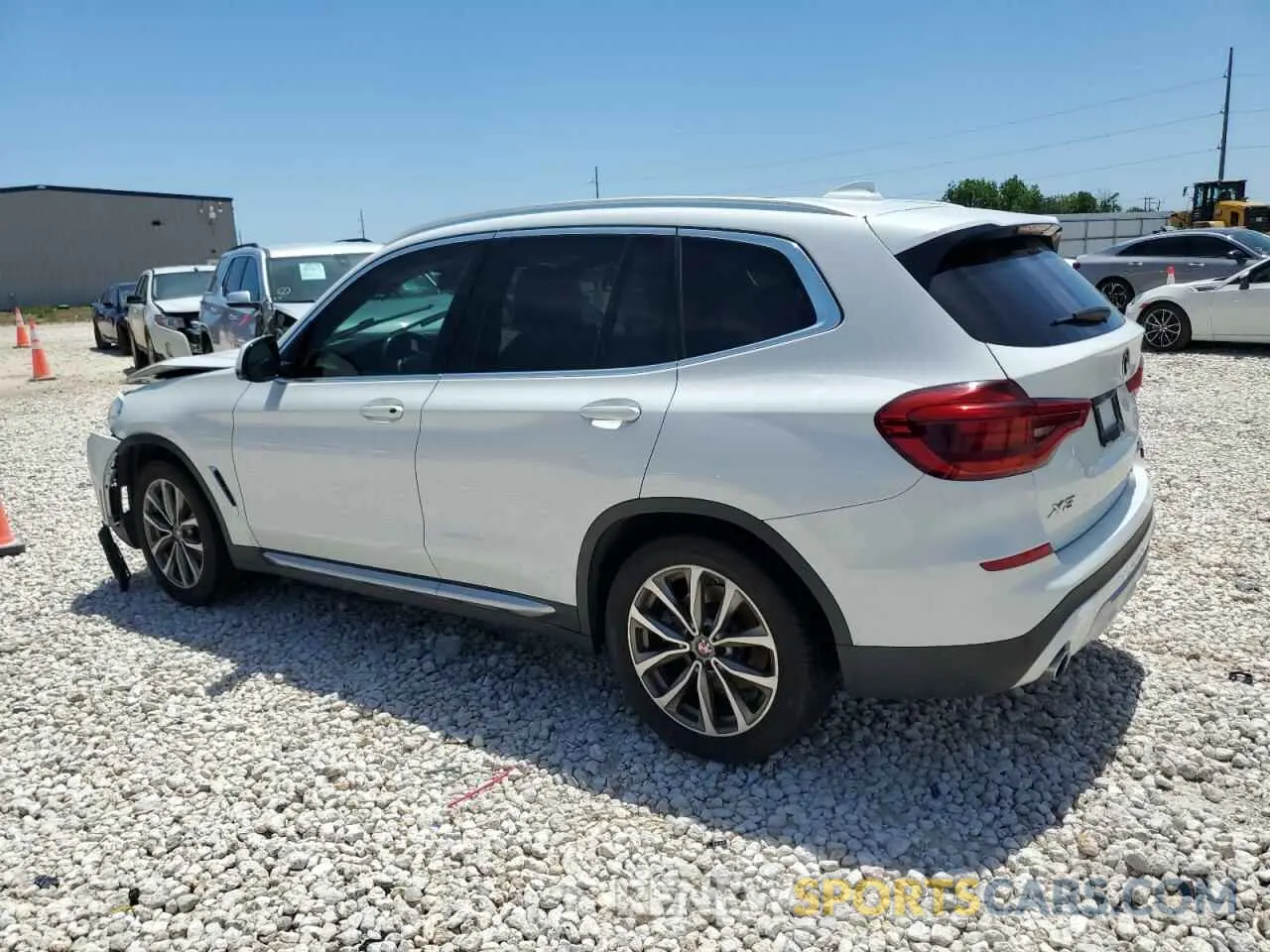 2 Photograph of a damaged car 5UXTR7C52KLA48539 BMW X3 2019