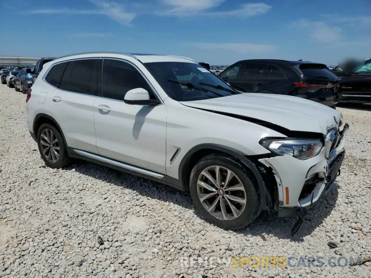 4 Photograph of a damaged car 5UXTR7C52KLA48539 BMW X3 2019