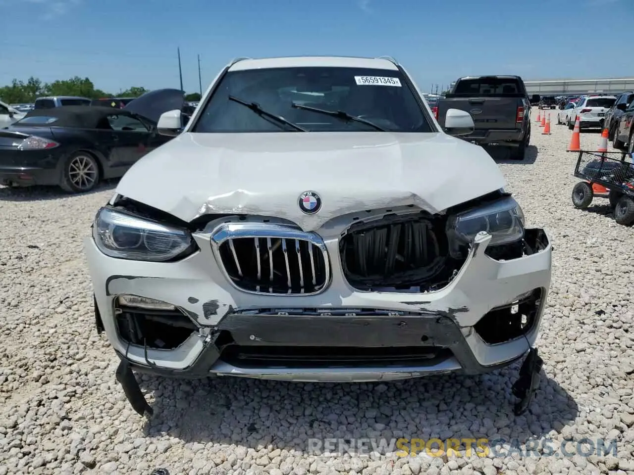 5 Photograph of a damaged car 5UXTR7C52KLA48539 BMW X3 2019