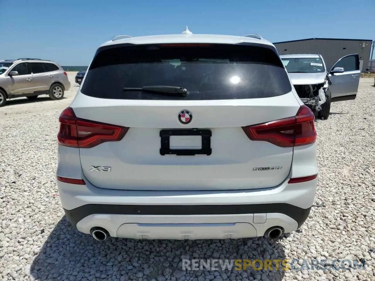 6 Photograph of a damaged car 5UXTR7C52KLA48539 BMW X3 2019