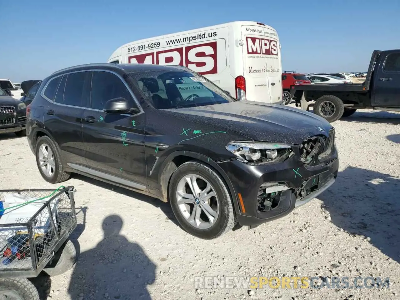4 Photograph of a damaged car 5UXTR7C52KLE94593 BMW X3 2019