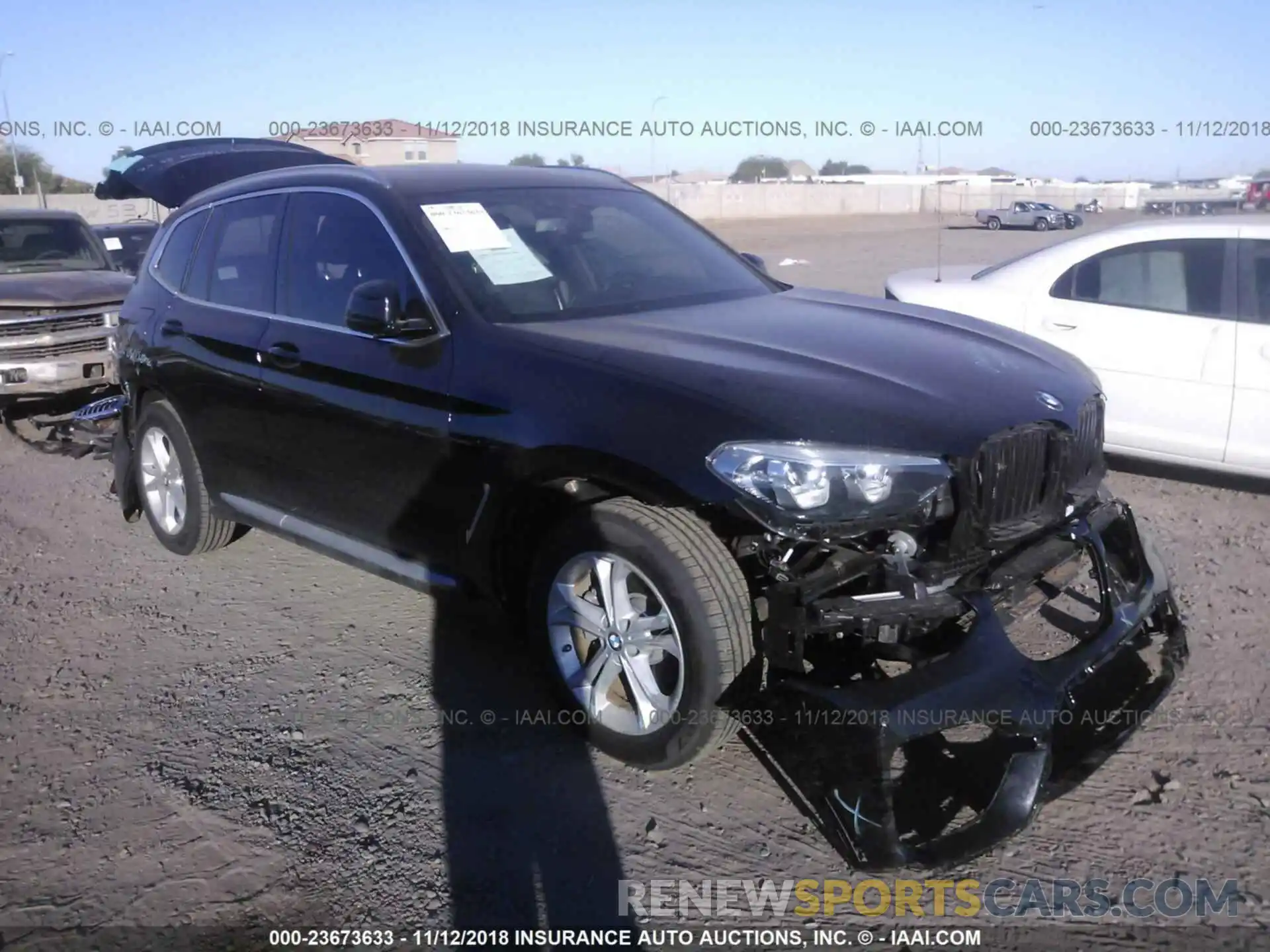 1 Photograph of a damaged car 5UXTR7C52KLE97378 BMW X3 2019