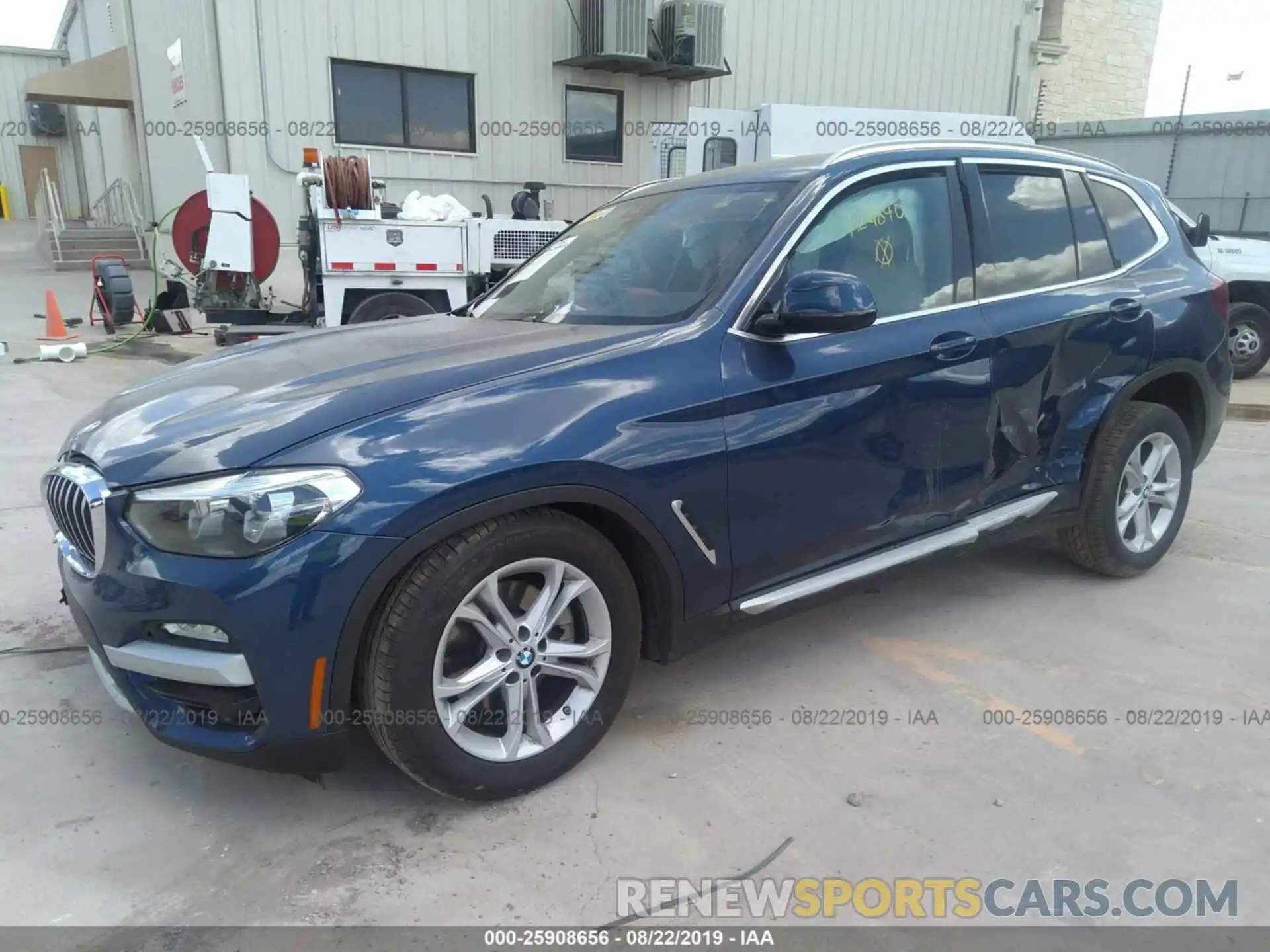 2 Photograph of a damaged car 5UXTR7C52KLF24840 BMW X3 2019