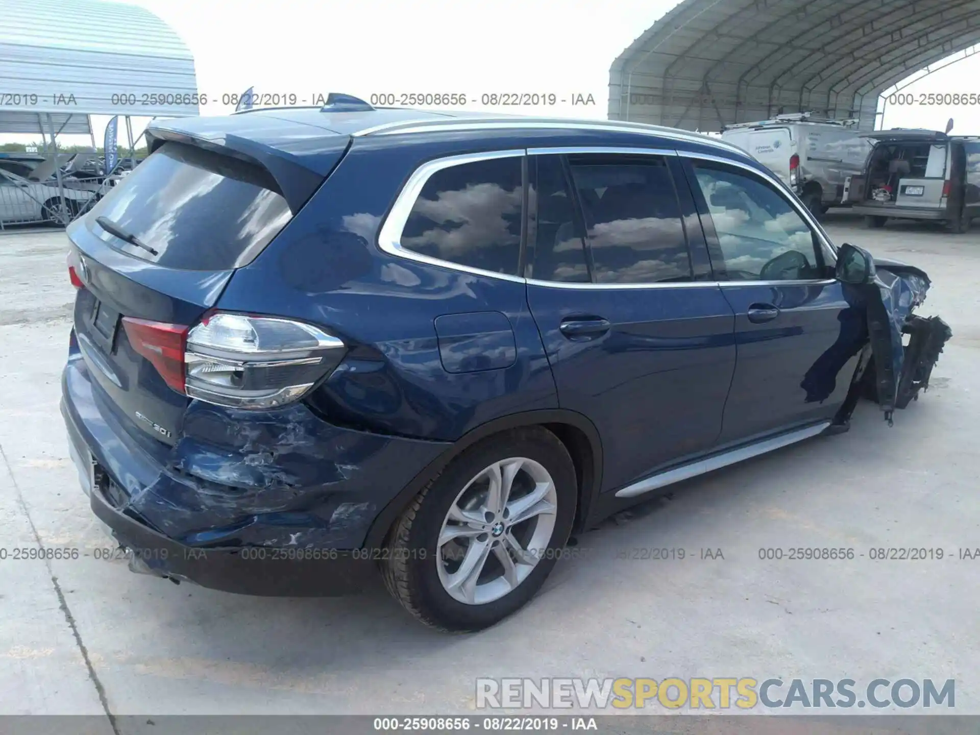 4 Photograph of a damaged car 5UXTR7C52KLF24840 BMW X3 2019