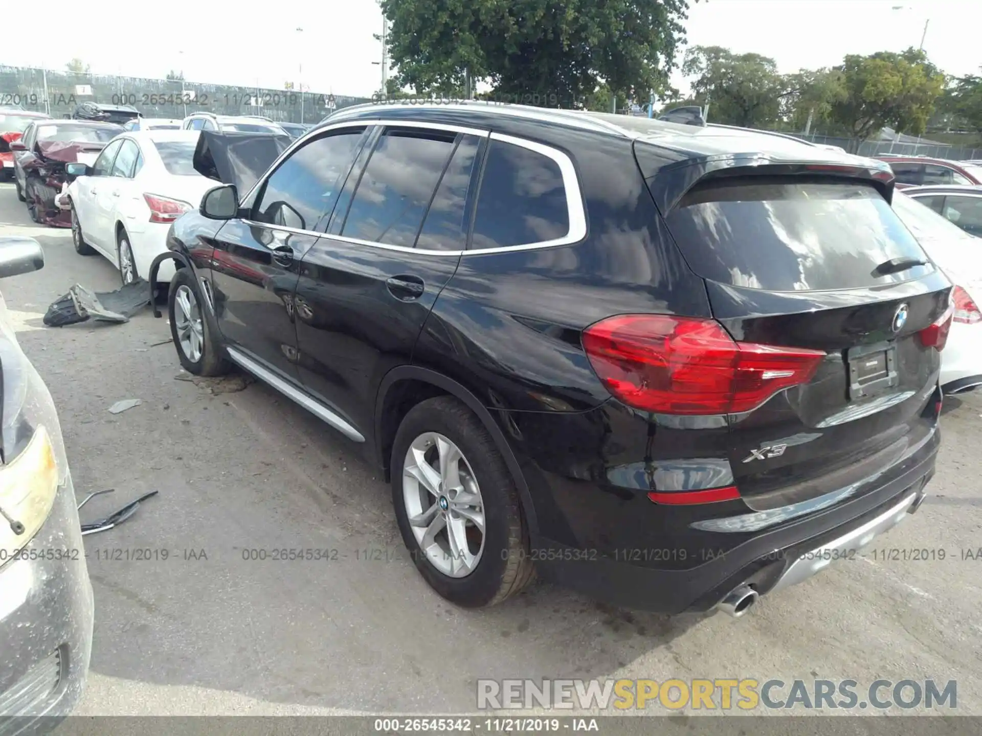 3 Photograph of a damaged car 5UXTR7C52KLF26944 BMW X3 2019