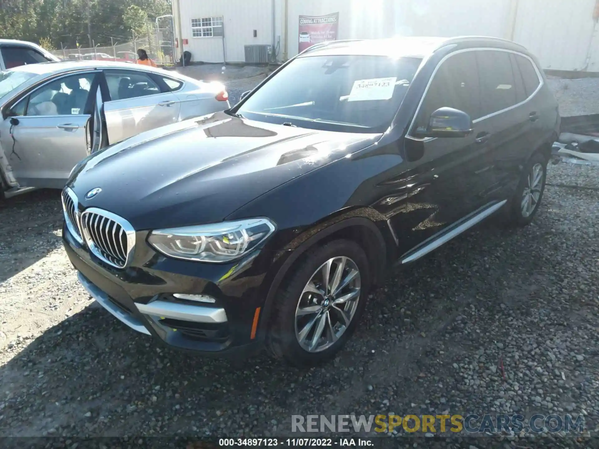 2 Photograph of a damaged car 5UXTR7C52KLF29763 BMW X3 2019