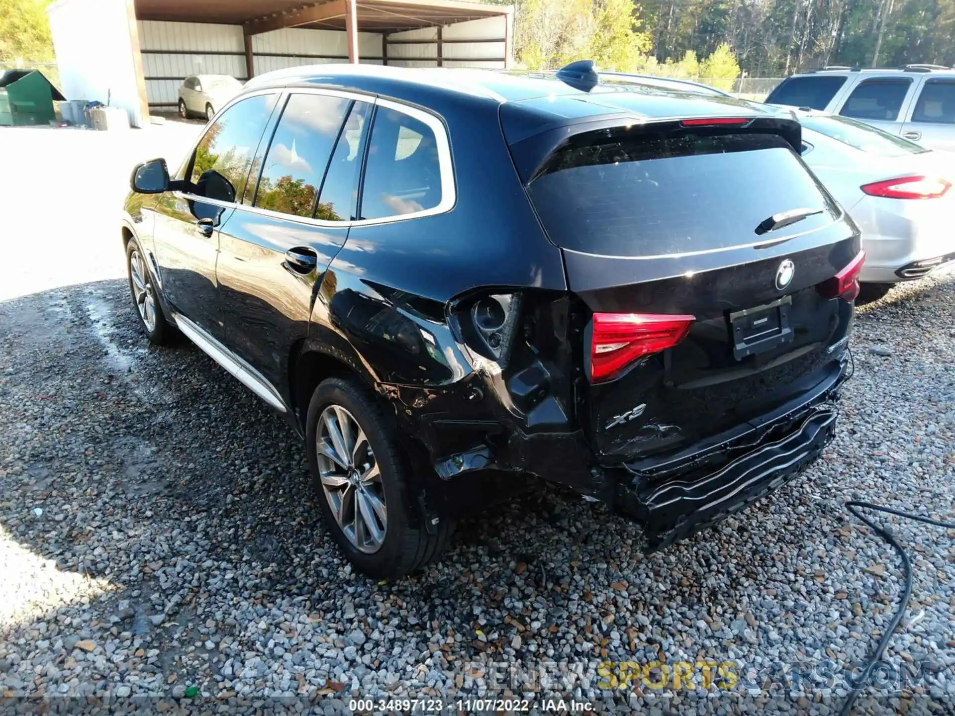 3 Photograph of a damaged car 5UXTR7C52KLF29763 BMW X3 2019