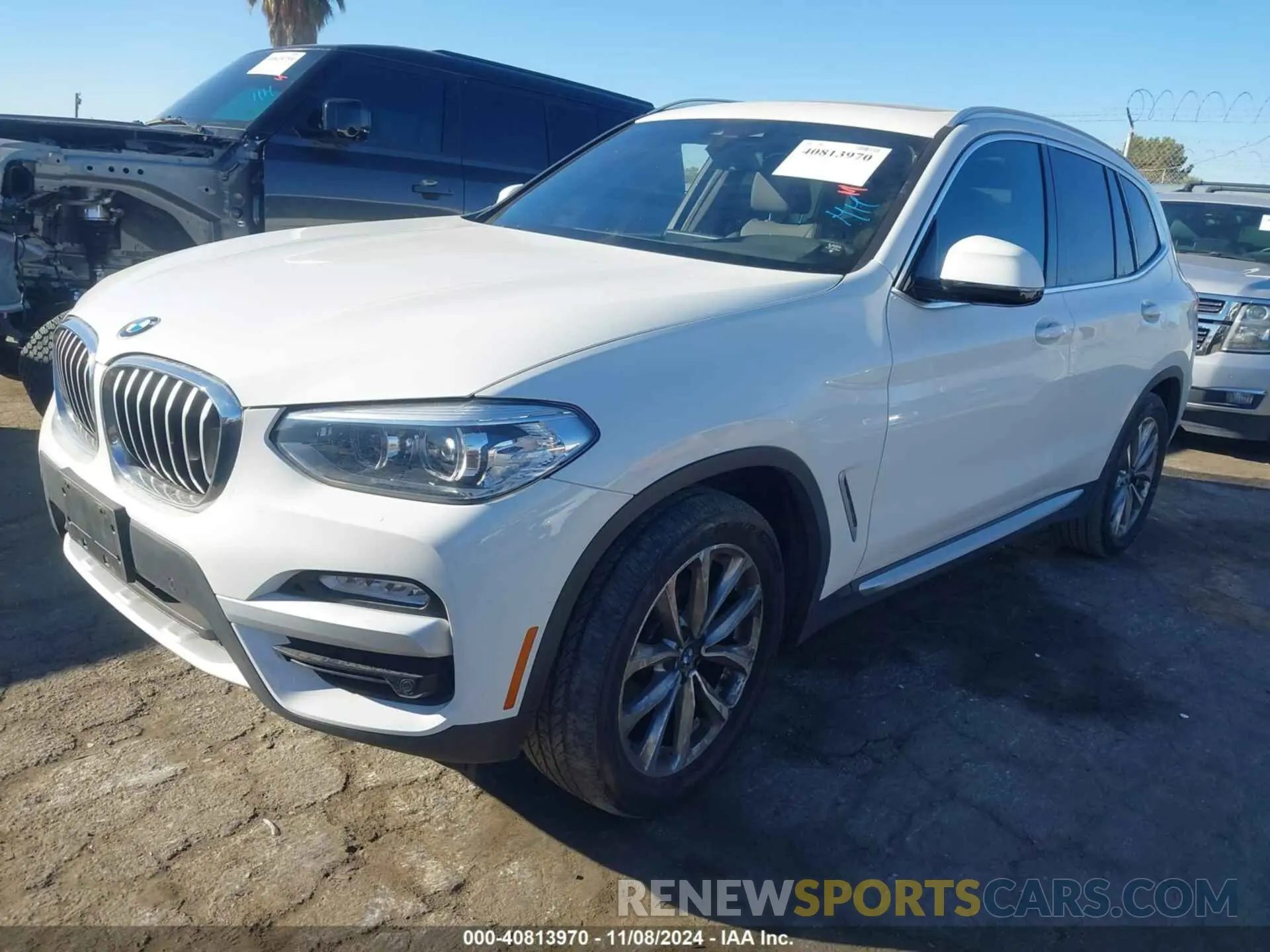 2 Photograph of a damaged car 5UXTR7C52KLF32825 BMW X3 2019