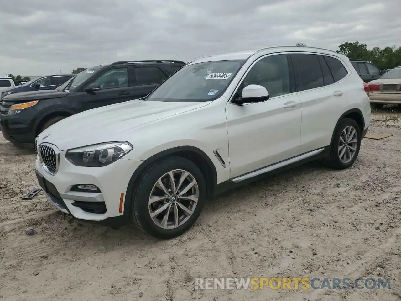 1 Photograph of a damaged car 5UXTR7C52KLF37667 BMW X3 2019