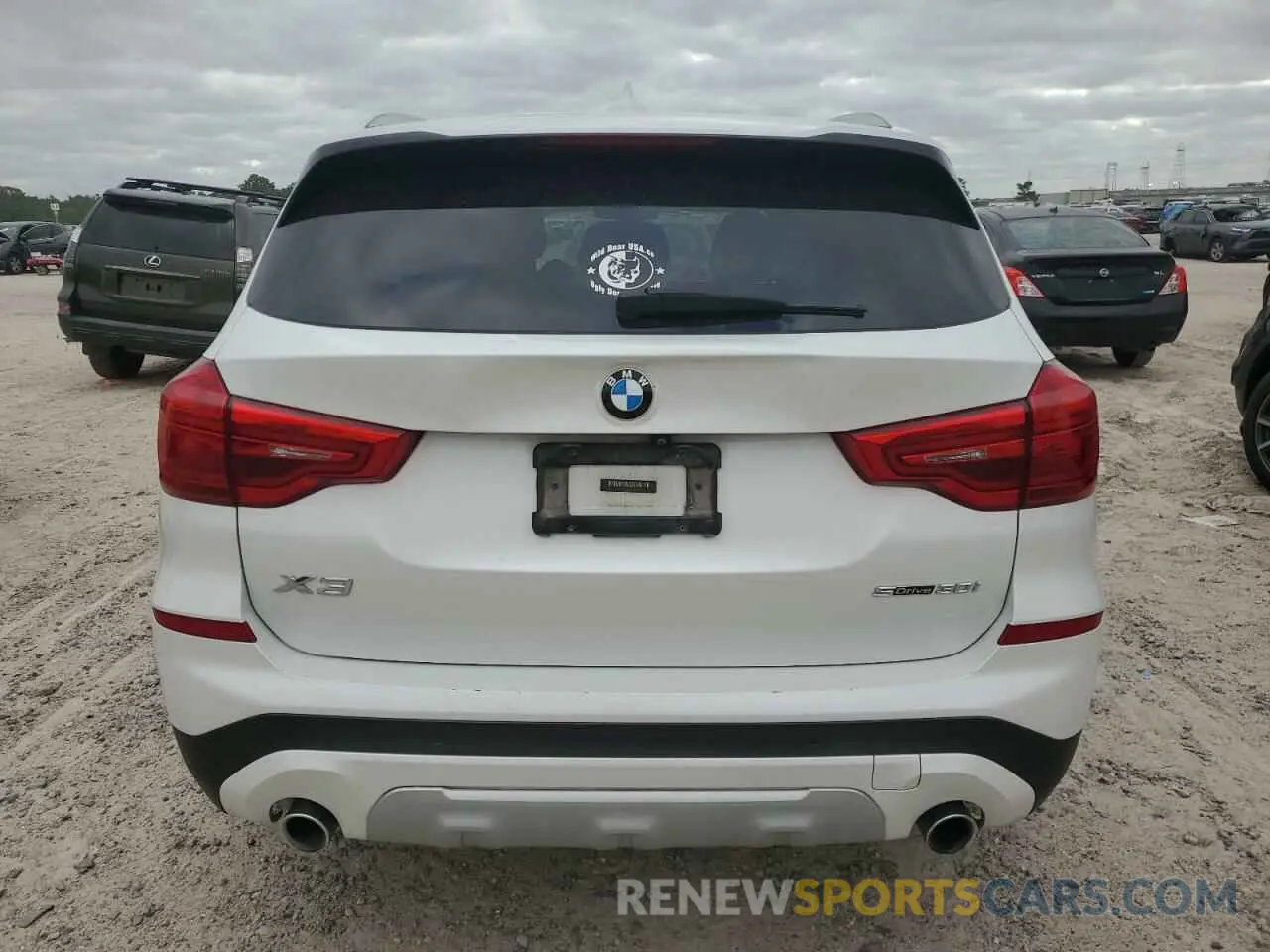 6 Photograph of a damaged car 5UXTR7C52KLF37667 BMW X3 2019