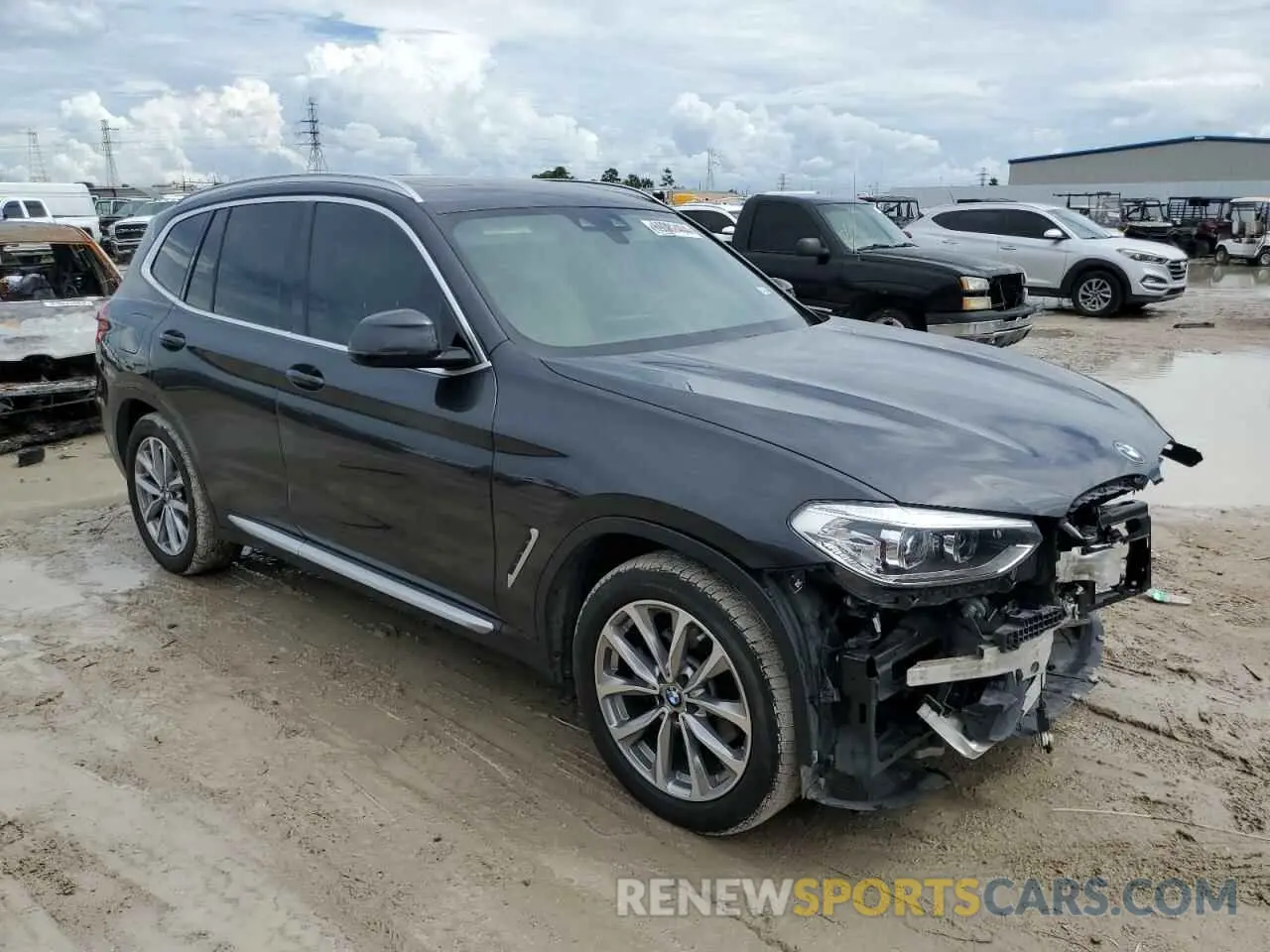 4 Photograph of a damaged car 5UXTR7C52KLR44899 BMW X3 2019